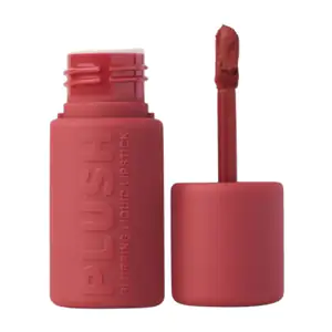 1pza labial líquido plush beauty creations con acabado matte, 3.5ml, …