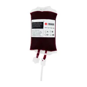 1pza bolsa tipo suero de sangre falsa, 350ml / pt12714