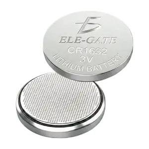 Batería de litio elegate tipo boton cr1632 multifuncional, 3v