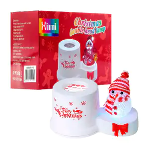 Lámpara led decorativa con diseño navideño y proyector giratorio de l…
