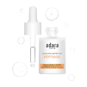 Suero para rostro adara con péptidos, disminuye arrugas, recupera la …
