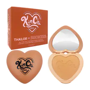 1pza bronzer kimchi chic, contorno para el rostro, tono went to waiki…