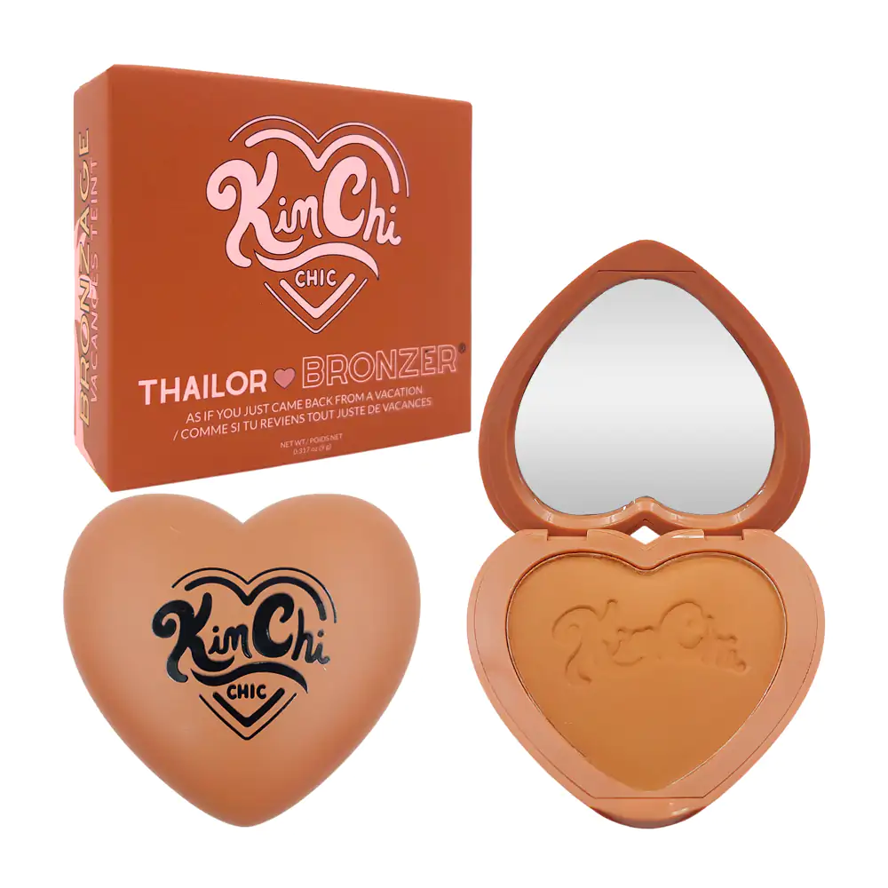 1pza bronzer kimchi chic, contorno para el rostro, tono went to venice, 9g / tbr03