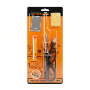 Kit de soldadura con cautín eléctrico tipo lápiz 40w, estaño de 63/37…