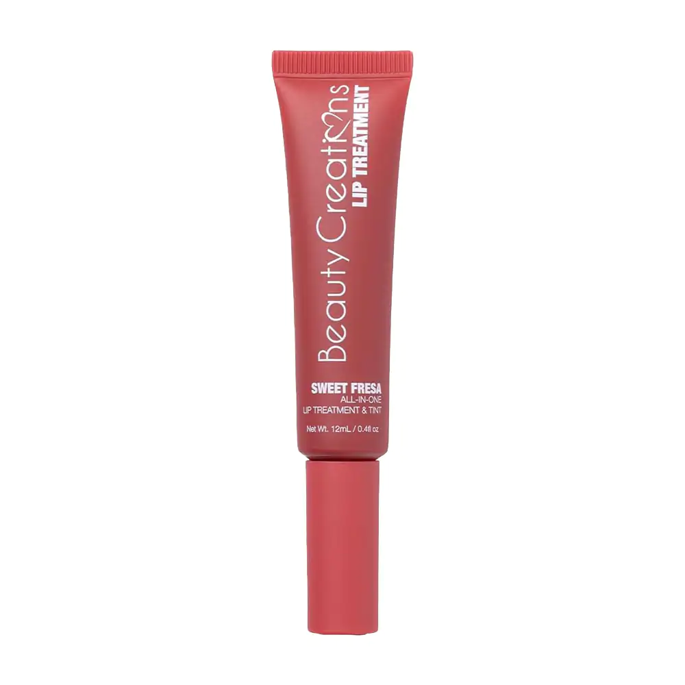 Tratamiento hidratante para labios y brillo lip gloss beauty creations, 12ml, sweet fresa / tlt-3