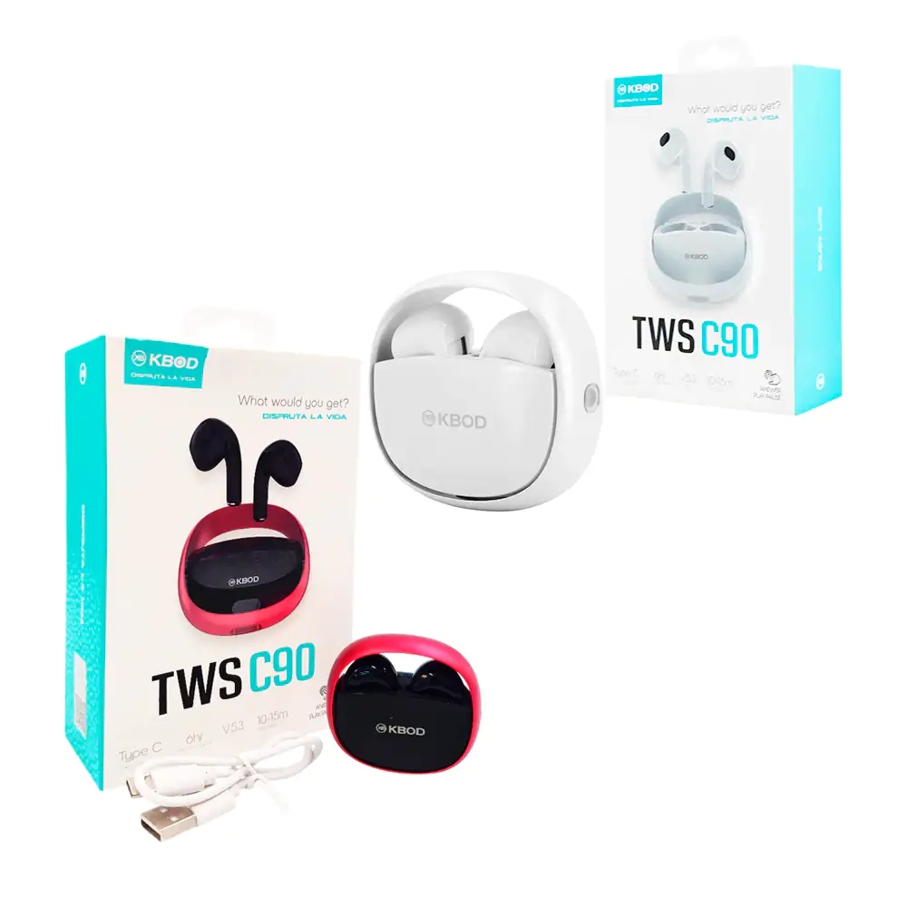 1pza Audífonos inalámbricos tipo earphones, con diseño ergonómico y e…