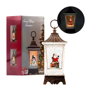 Adorno navideño musical vintage en forma de candelabro 27cm con luz y…