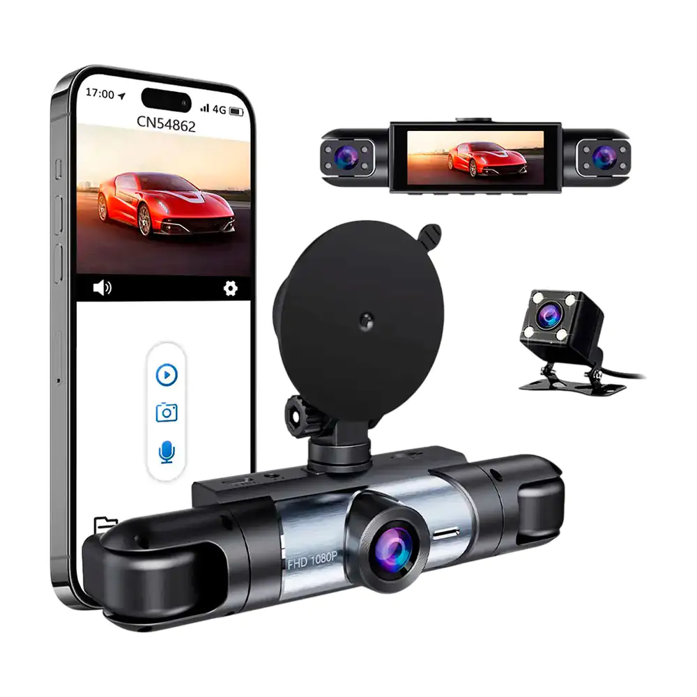 Cámara interior wifi para carro dash cam con calidad 1080p, g-sensor …