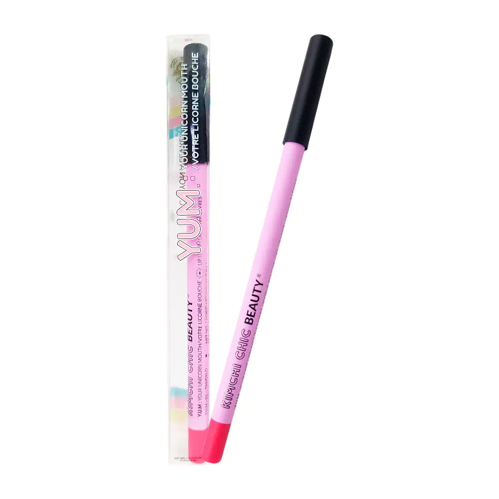 1pza lápiz kimchi chic yum delineador para labios en tono tangelo, 1.8g / yum09