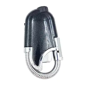 Encendedor recargable con diseño de mosqueton 8cm con regulador de ga…