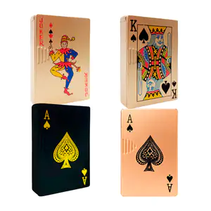 1pza Encendedor recargable rectangular con diseño de baraja pocker 5c…