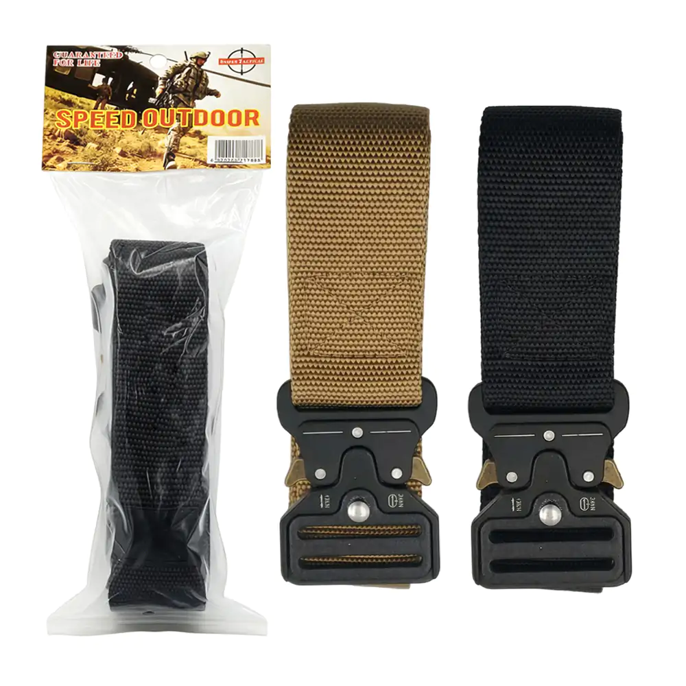 Cinturón - fajo táctico militar ajustable 120cm hasta 130cm, variedad de colores / zm23-0928