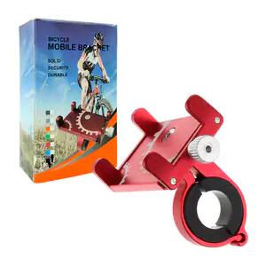 Soporte metálico de celular para bicicleta, variedad de colores / zm2…