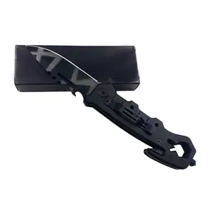 Navaja táctica multifuncional plegable de acero inoxidable 5en1 / zm2…