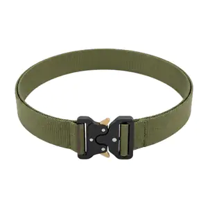 Cinturón táctico unisex estilo militar de alta resistencia, 122cm / v…