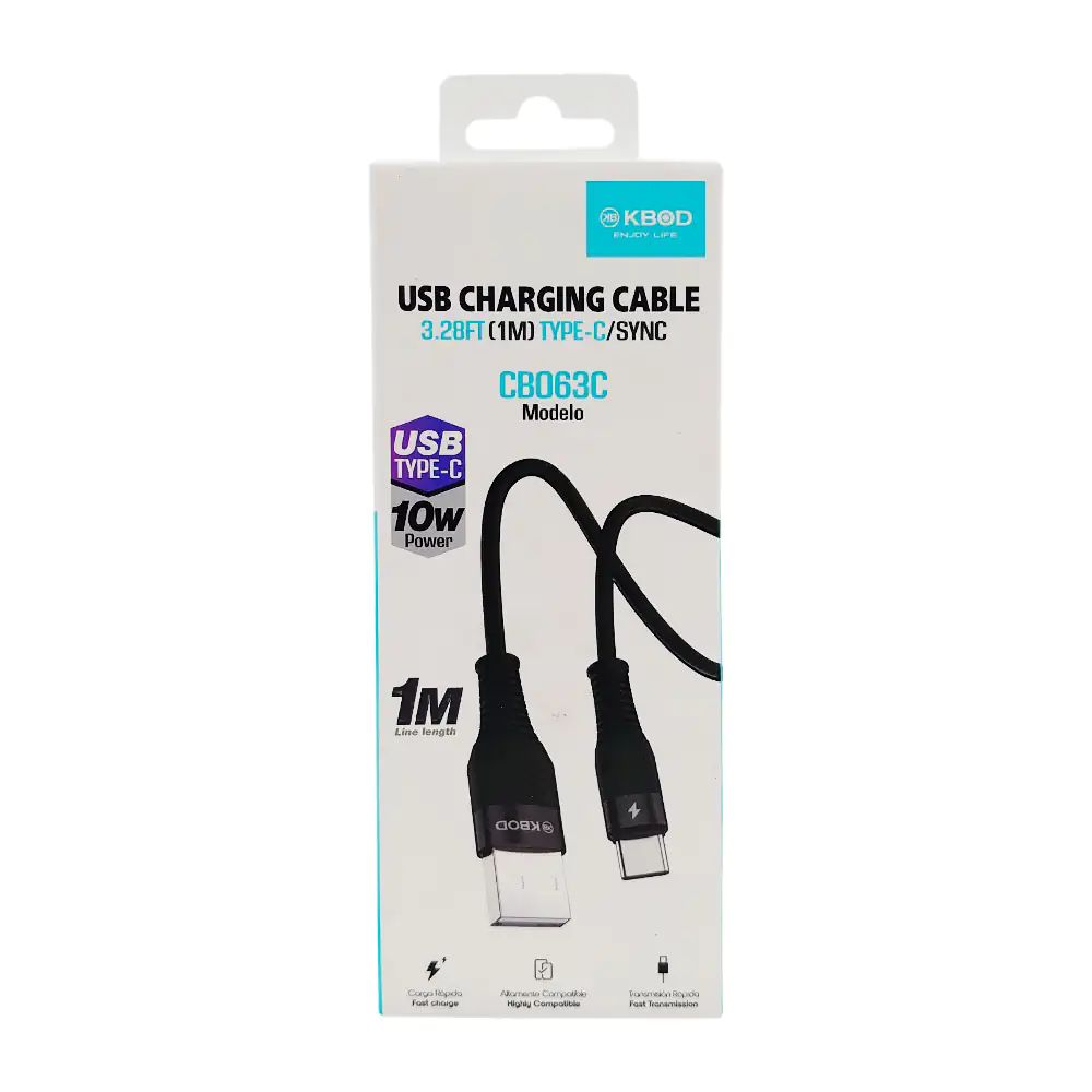 Cable para carga rápida, potencia de 10w con cable usb-c a c de 1m / …