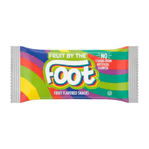 1pza Sobre con rollo de caramelo suave fruit by the foot son sabor fr…