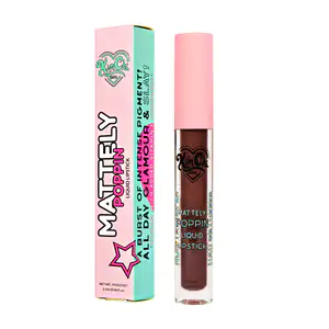 pza labial líquido kimchi chic mattely poppin en tono shimmy, 2.5ml /…