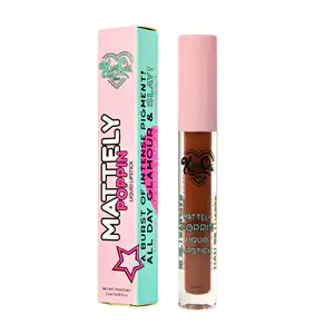 1pza labial líquido kimchi chic mattely poppin en tono song, 2.5ml / …