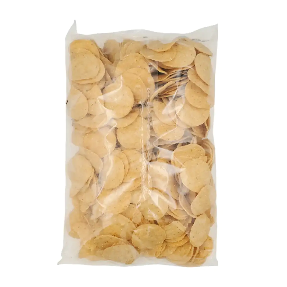 Bolsa de nachos tostachos, redondos de maíz, 950g / nachos