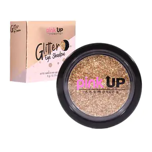 Glitter compacto pink up 5g, para ojos y cuerpo, tono bronze / pkg05