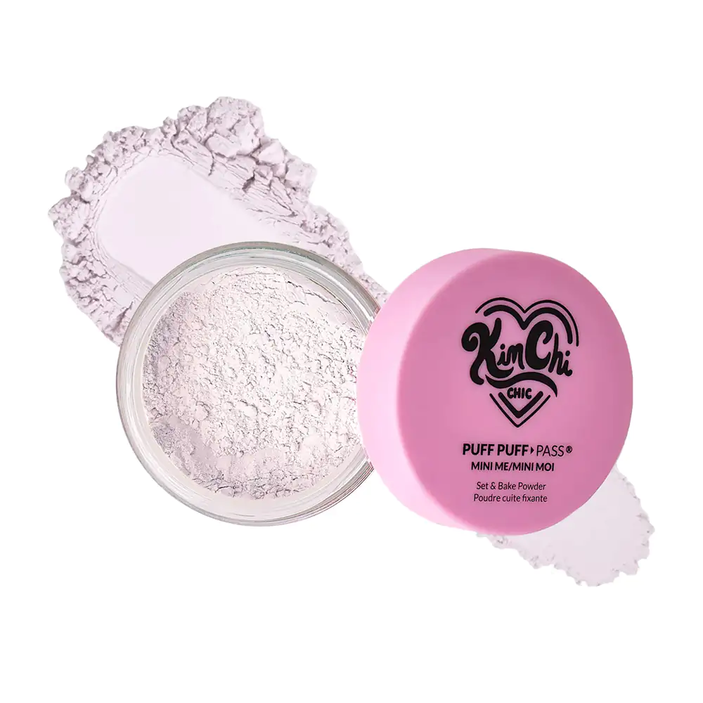 1pza mini polvo translúcido puff puff kimchi chic, tono ivander, 5g / pppmm03