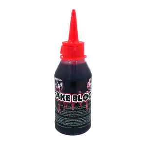 1pza sangre falsa, fake blood, 100ml con acabado realista / pt12718